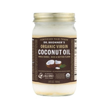 Load image into Gallery viewer, Dr. Bronner&#39;s Organic Virgin Coconut Oil 450ml
