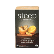 Load image into Gallery viewer, Steep Lemon &amp; Ginger Tea 40g

